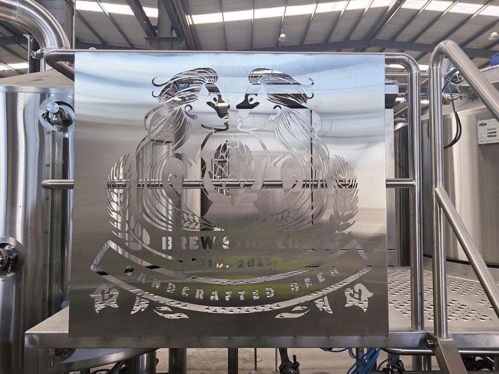 1200L Steam heating mash unit